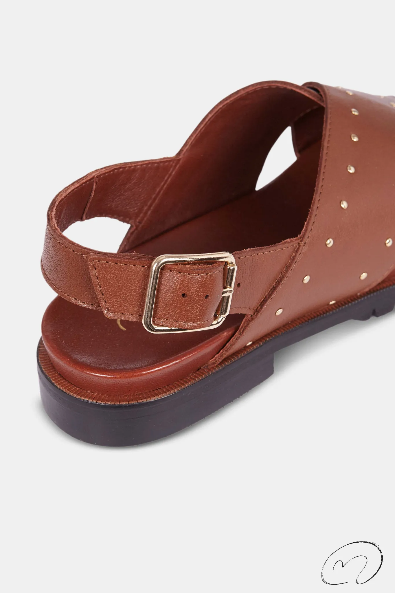 Mujer MICUIR Sandalias Planas-Angie Cuero 2Cm