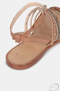 Mujer MICUIR Sandalias Planas-Antibes Combinada