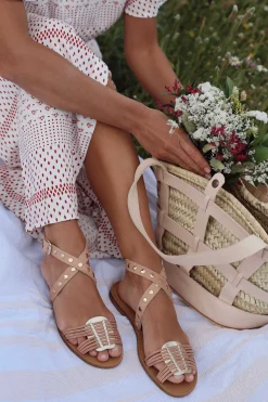 Mujer MICUIR Sandalias Planas-Arcila Arava