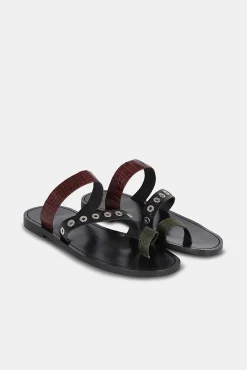 Mujer MICUIR Sandalias Planas-Atenas Combinada 1,5Cm