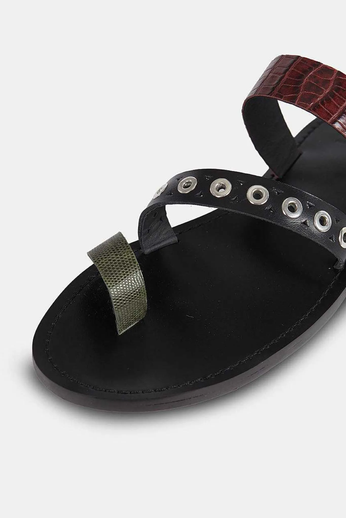 Mujer MICUIR Sandalias Planas-Atenas Combinada 1,5Cm