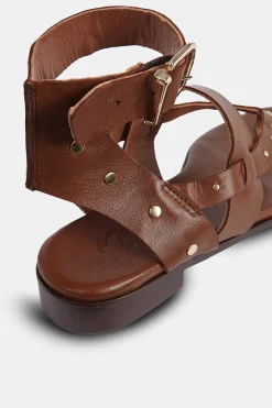 Mujer MICUIR Sandalias Planas-Biarritz Cuero 2Cm