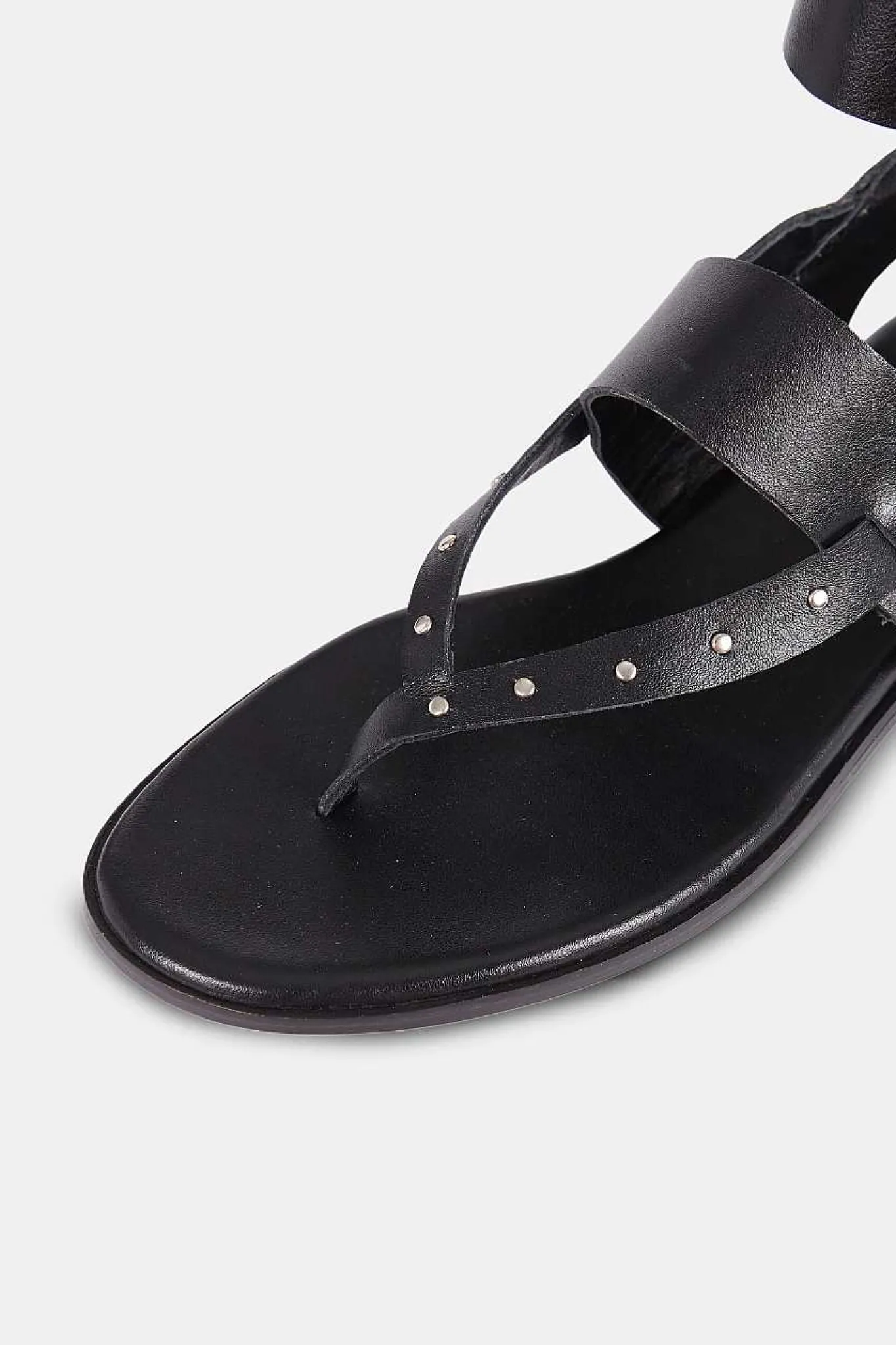 Mujer MICUIR Sandalias Planas-Biarritz Negro 2Cm