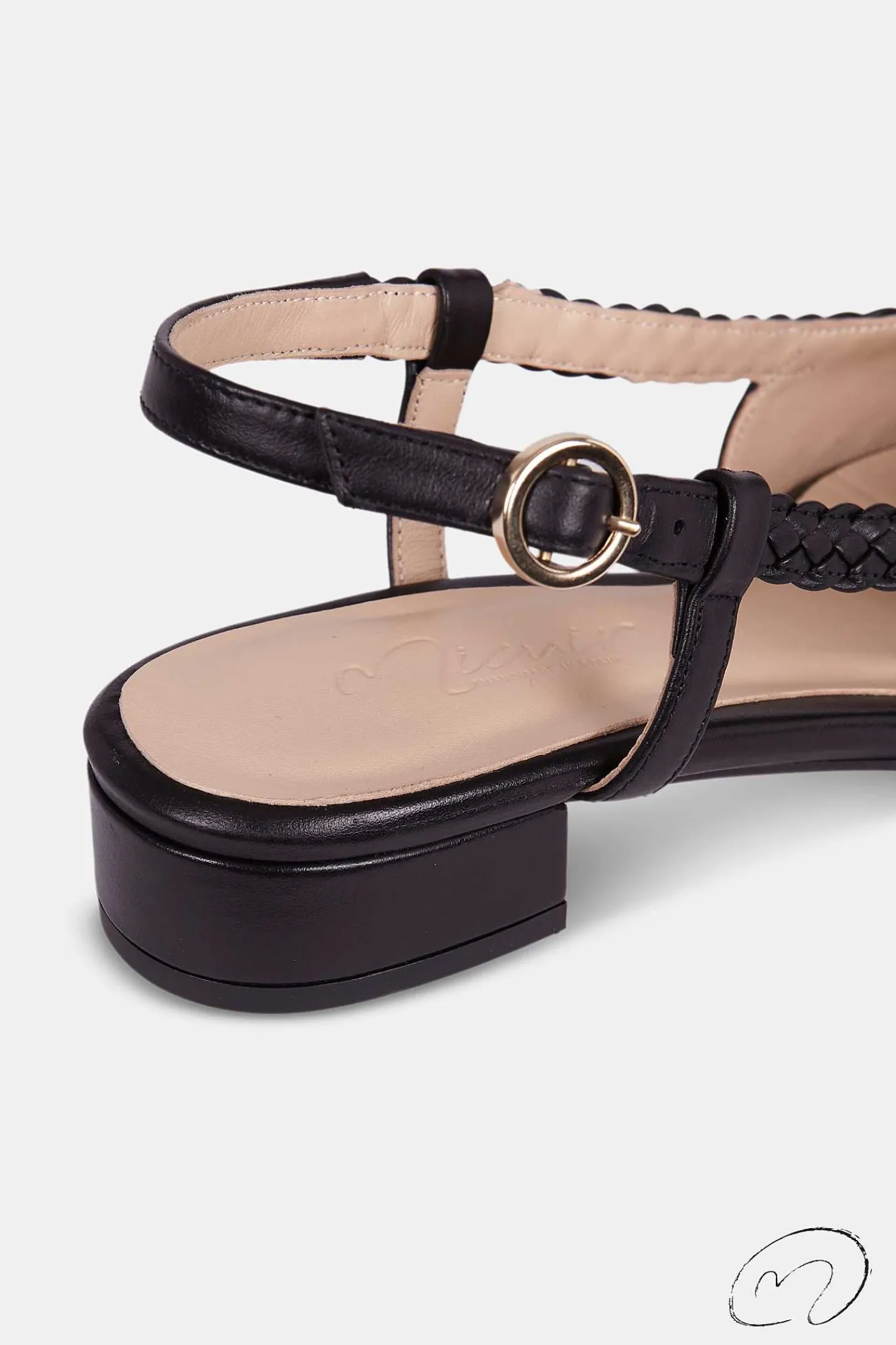 Mujer MICUIR Bailarinas-Bibi Negro 2,5Cm