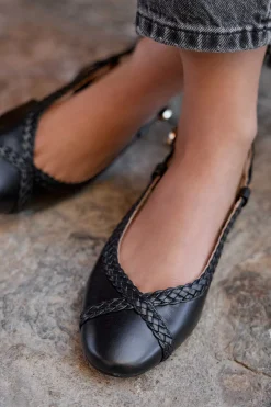 Mujer MICUIR Bailarinas-Bibi Negro 2,5Cm