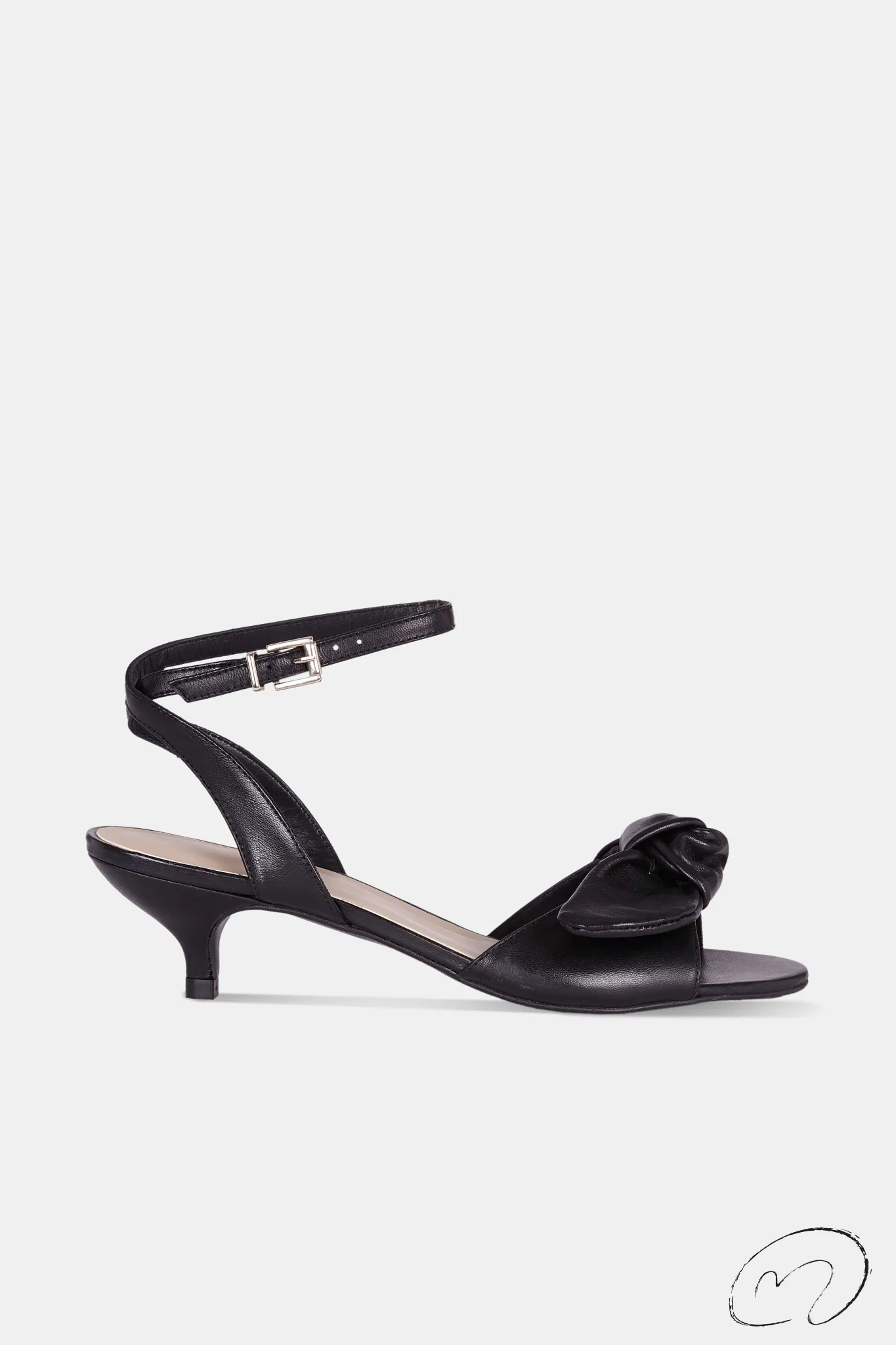 Mujer MICUIR Sandalias Tacón Midi-Blair Negro 5Cm