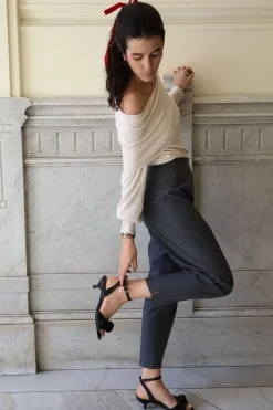 Mujer MICUIR Sandalias Tacón Midi-Blair Negro 5Cm
