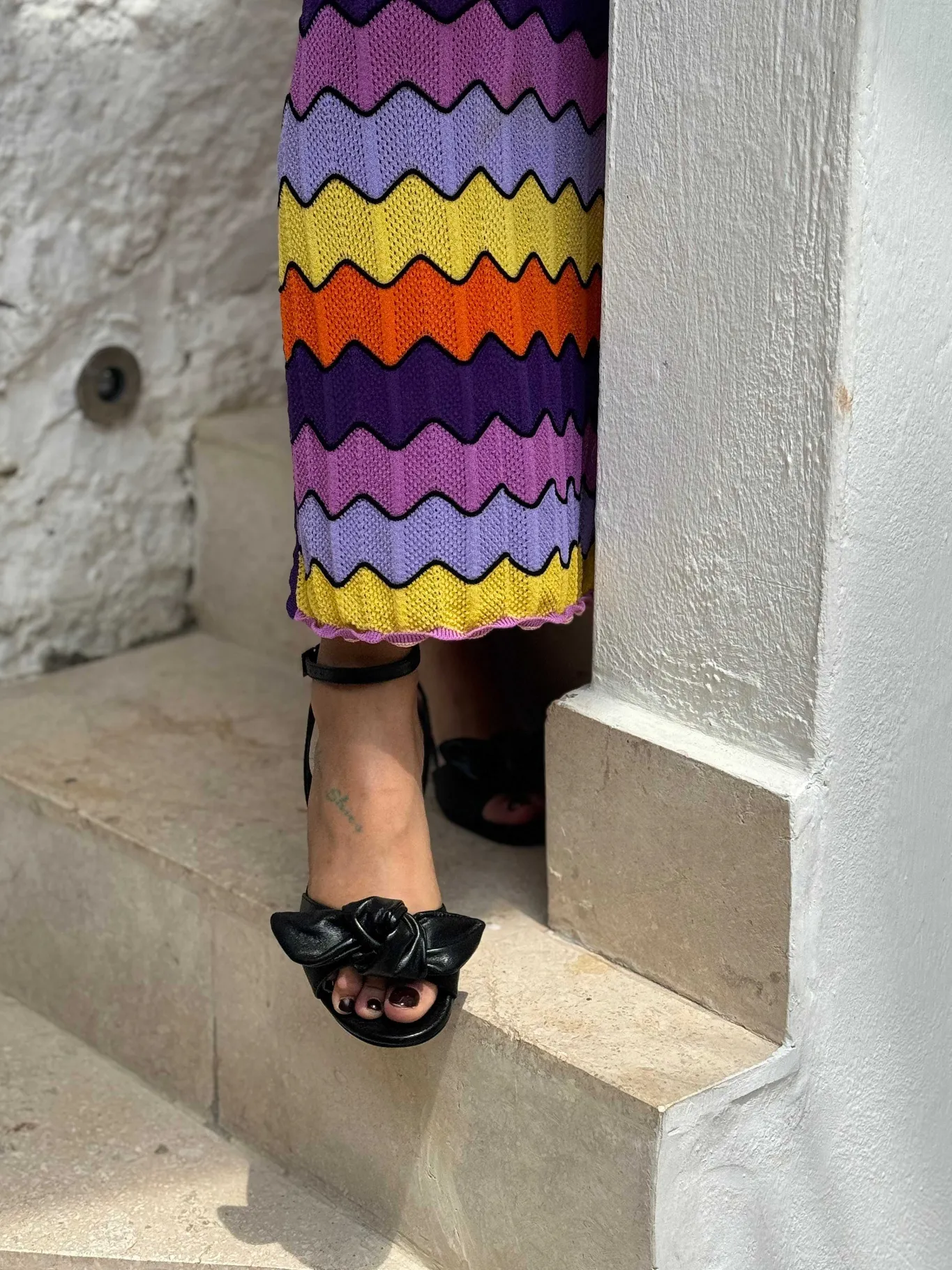 Mujer MICUIR Sandalias Tacón Midi-Blair Negro 5Cm