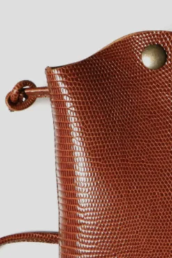 Mujer MICUIR Bolsos Pequeños-Bolsito Pocket Marron