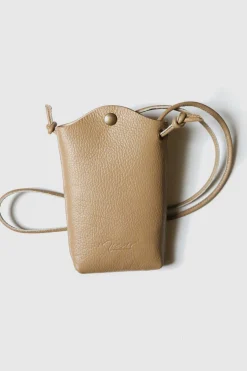 Mujer MICUIR Bolsos Pequeños-Bolsito Pocket Taupe