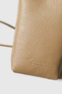 Mujer MICUIR Bolsos Pequeños-Bolsito Pocket Taupe
