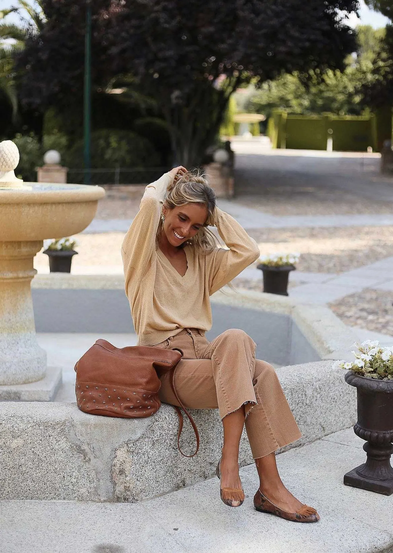 Mujer MICUIR Bolsos Icónicos-Bolso Bucket Cuero