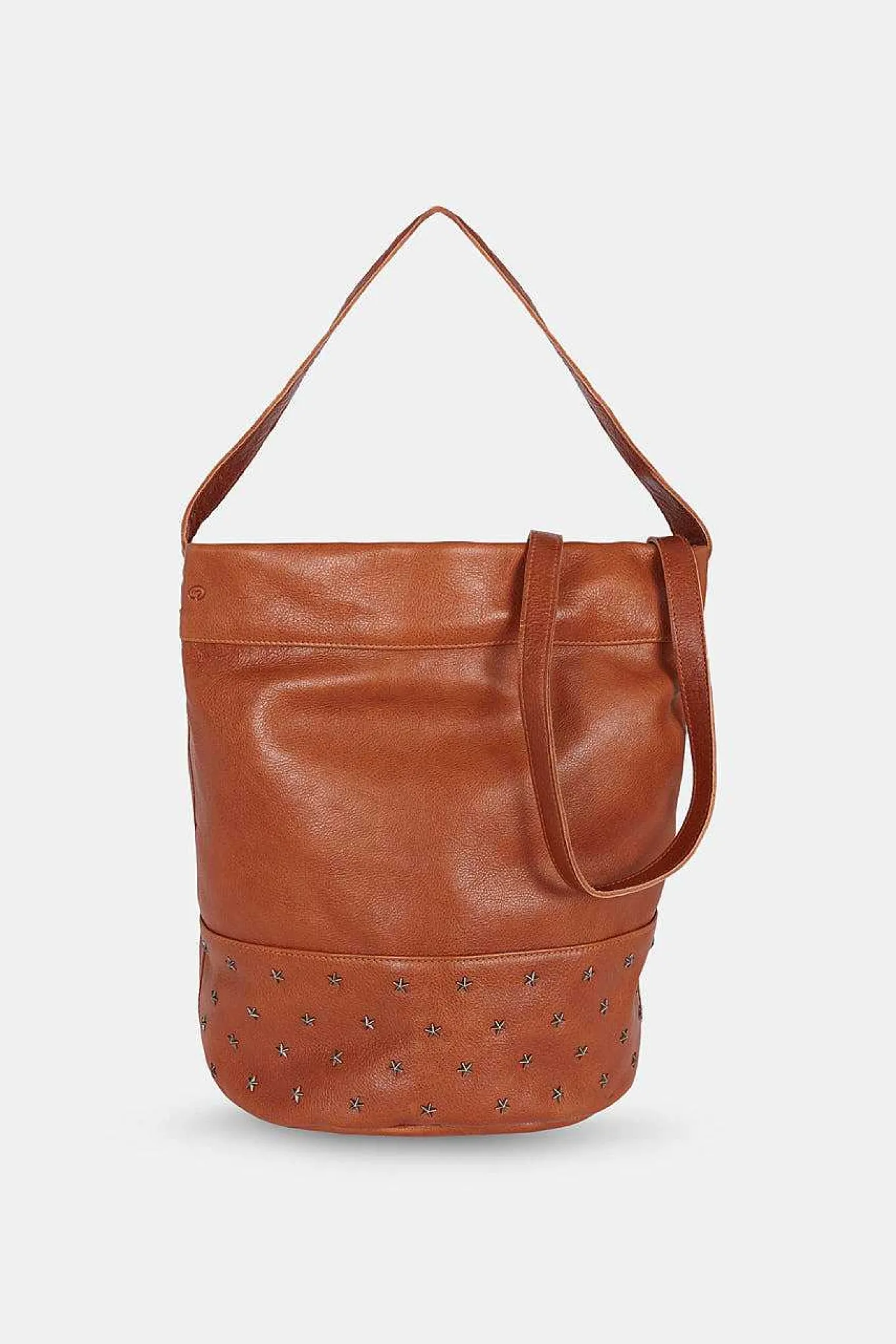 Mujer MICUIR Bolsos Icónicos-Bolso Bucket Cuero