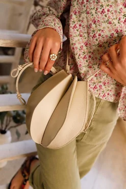 Mujer MICUIR Bolsos Para Eventos-Bolso Dinsum Crema