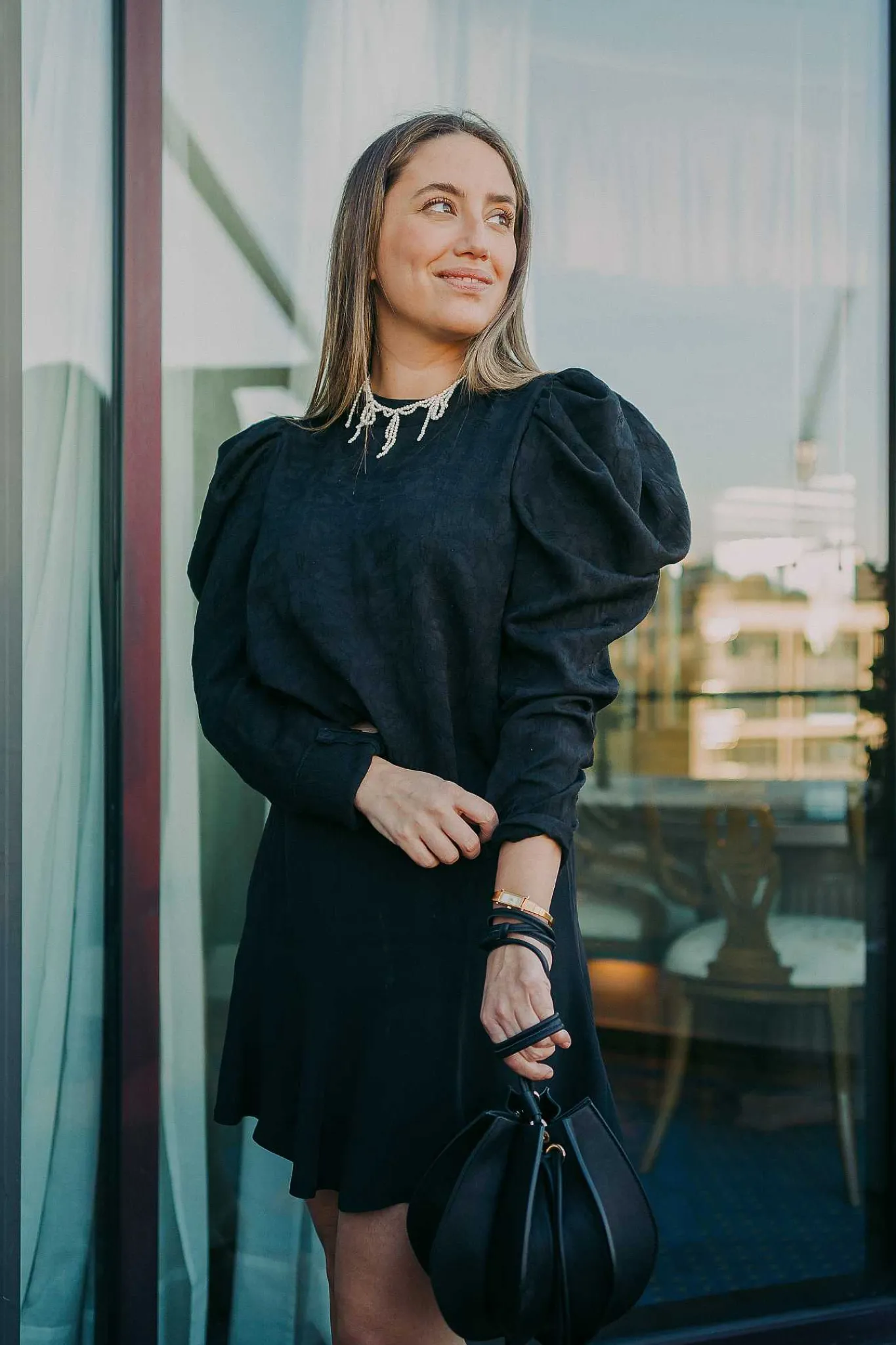 Mujer MICUIR Bolsos Para Eventos-Bolso Dinsum Negro