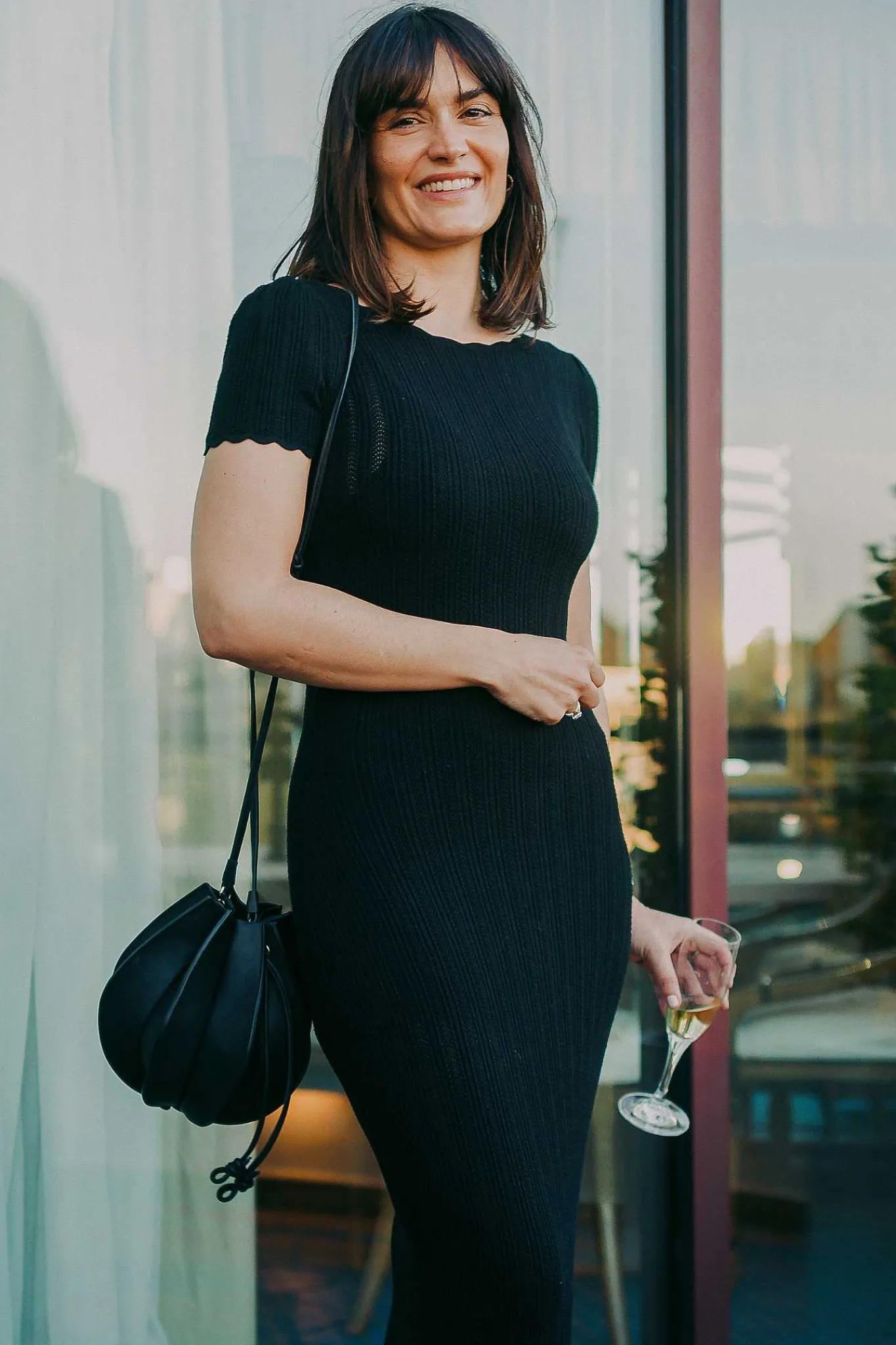 Mujer MICUIR Bolsos Para Eventos-Bolso Dinsum Negro