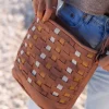 Mujer MICUIR Bolsos Medianos-Bolso Freda Trenzado Rainbow