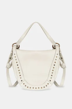 Mujer MICUIR Bolsos Icónicos-Bolso Hobbo Crema