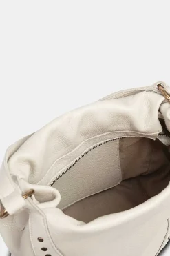 Mujer MICUIR Bolsos Icónicos-Bolso Hobbo Crema