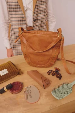 Mujer MICUIR Bolsos Icónicos-Bolso Hobbo Cuero