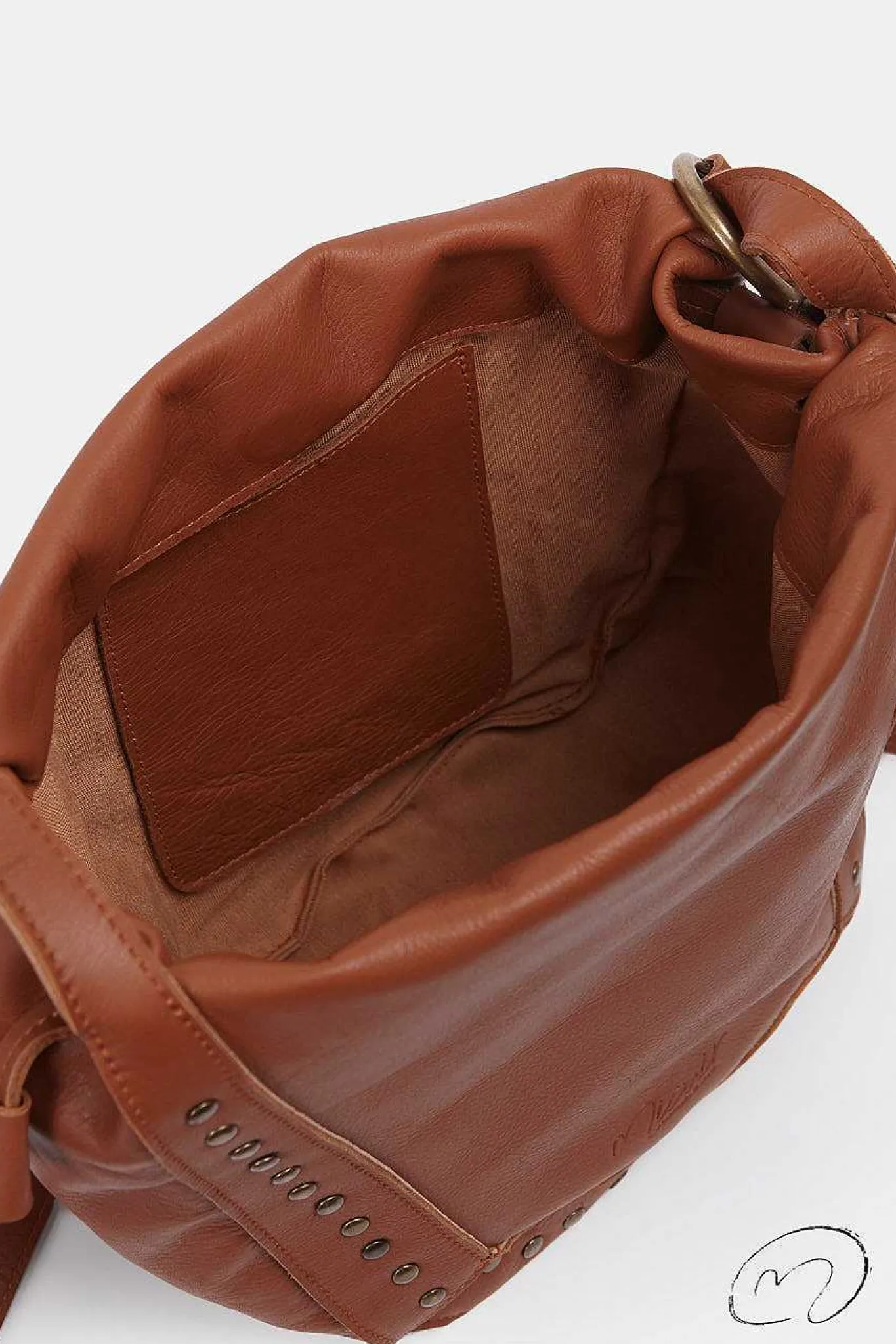 Mujer MICUIR Bolsos Icónicos-Bolso Hobbo Cuero
