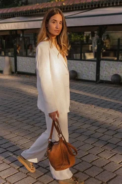 Mujer MICUIR Bolsos Icónicos-Bolso Hobbo Cuero