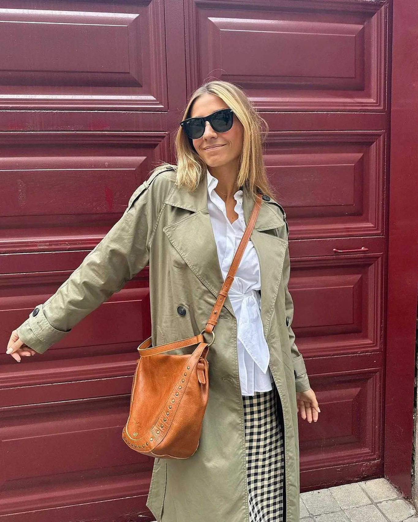Mujer MICUIR Bolsos Icónicos-Bolso Hobbo Cuero