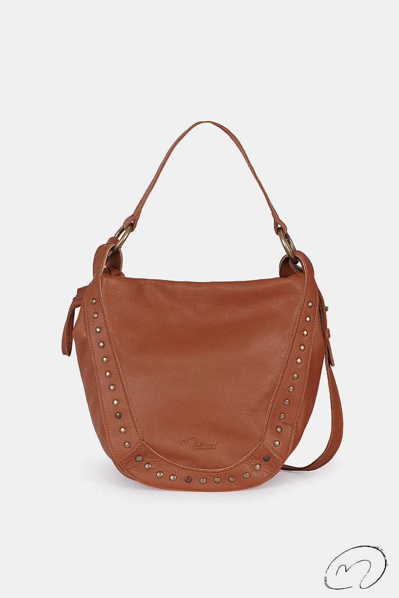 Mujer MICUIR Bolsos Icónicos-Bolso Hobbo Cuero