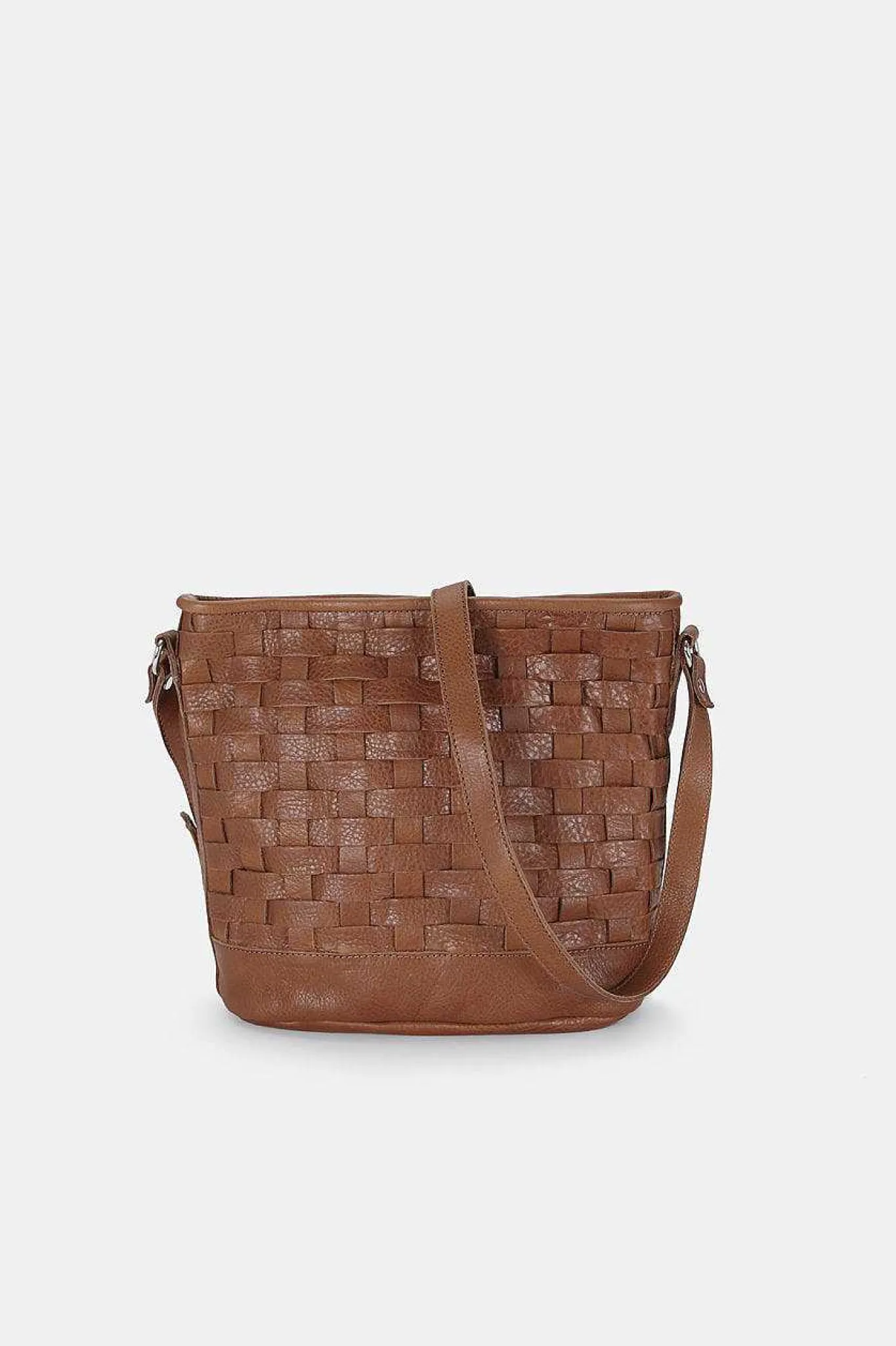 Mujer MICUIR Bolsos Icónicos-Bolso Trenzado Freda Cuero