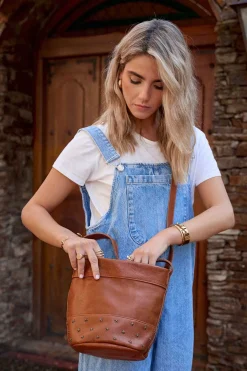 Mujer MICUIR Bolsos Icónicos-Bucket Pequeno Cuero