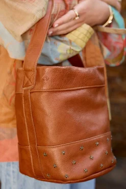Mujer MICUIR Bolsos Icónicos-Bucket Pequeno Cuero
