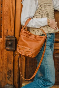 Mujer MICUIR Bolsos Icónicos-Bucket Pequeno Cuero