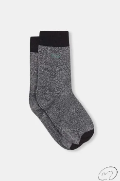 Mujer MICUIR Calcetines-Calcetines Glitter Negro