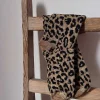 Mujer MICUIR Calcetines-Calcetines Leopardo Glitter Dorado Y Negro