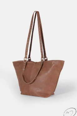 Mujer MICUIR Bolsos Icónicos-Capazo Cuero
