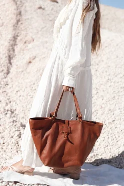 Mujer MICUIR Bolsos Icónicos-Capazo Cuero