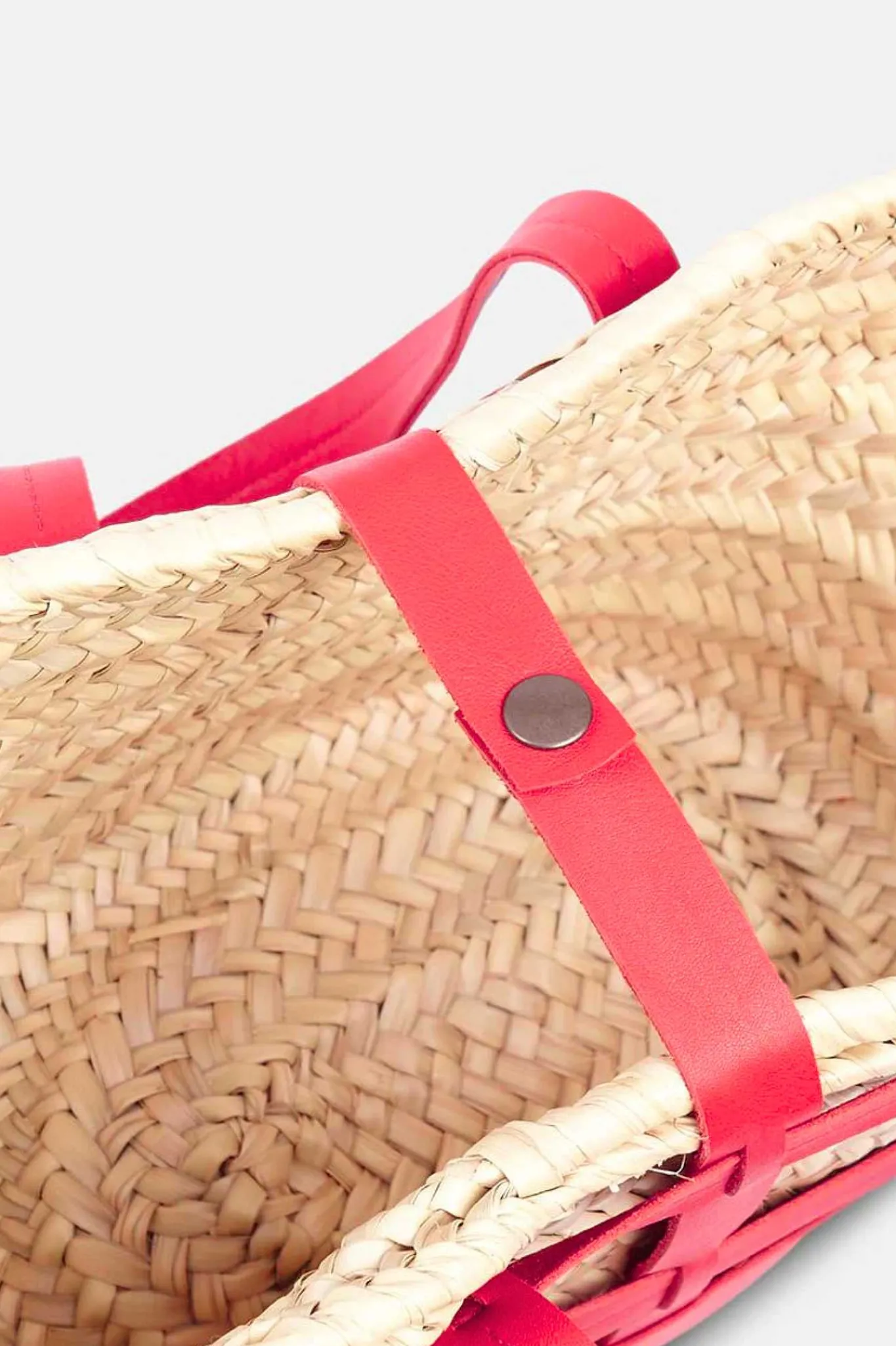 Mujer MICUIR Bolsos Medianos-Capazo Formentera Pequeno Rojo