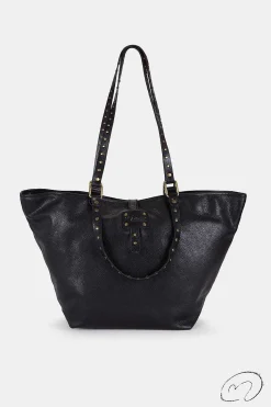 Mujer MICUIR Bolsos Icónicos-Capazo Negro