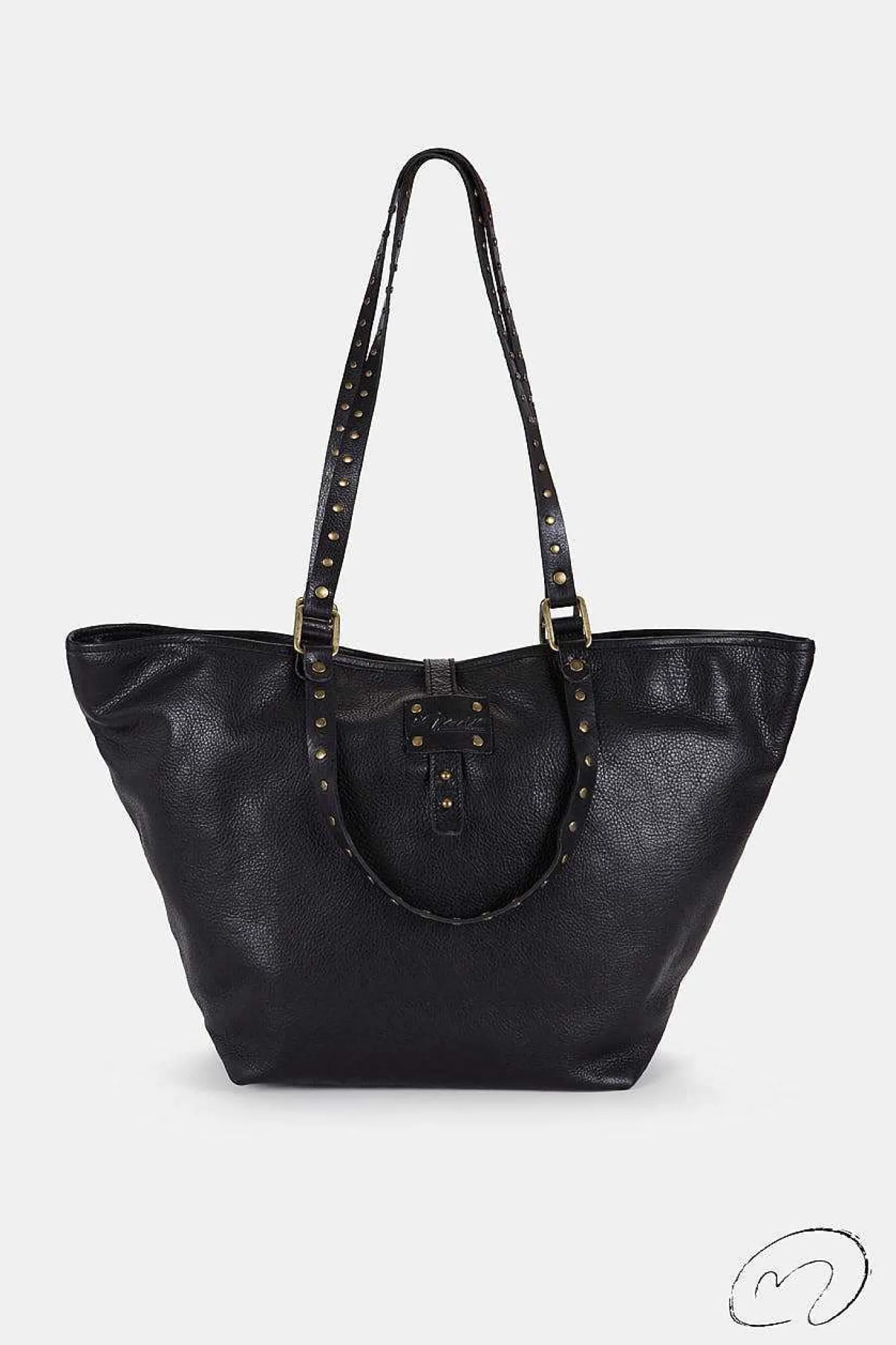 Mujer MICUIR Bolsos Icónicos-Capazo Negro