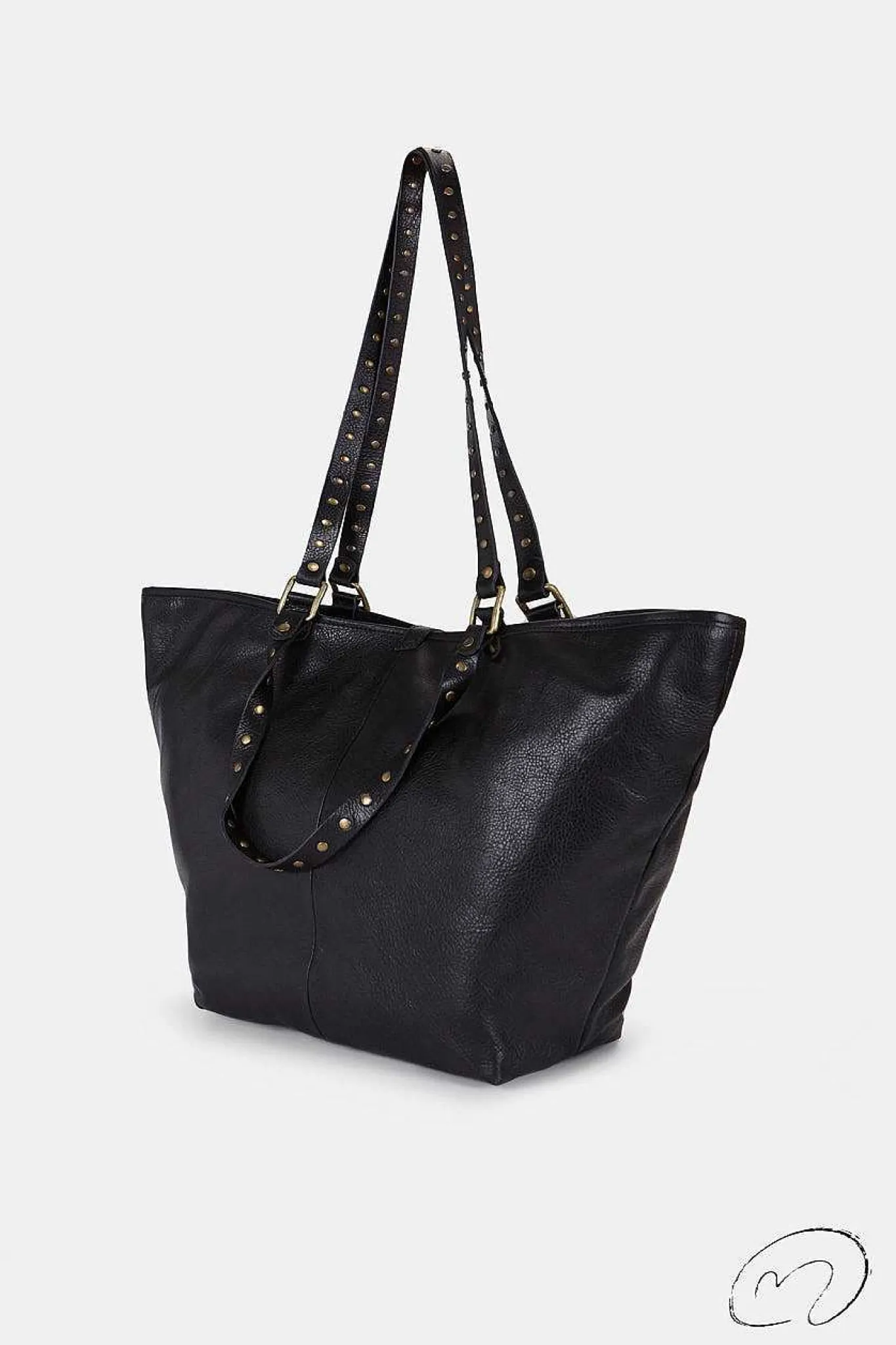 Mujer MICUIR Bolsos Icónicos-Capazo Negro