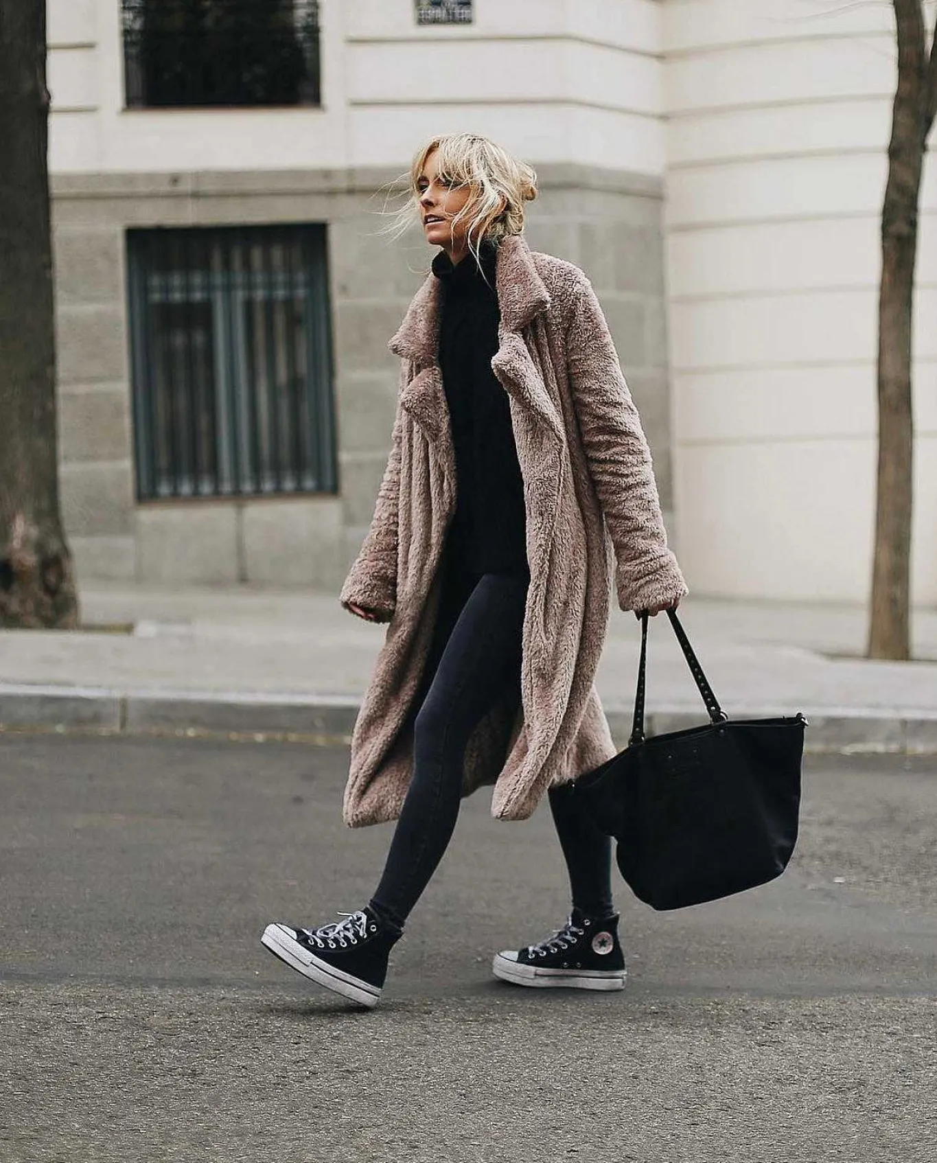 Mujer MICUIR Bolsos Icónicos-Capazo Negro