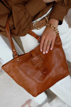Mujer MICUIR Bolsos Icónicos-Capazo Pequeno Cuero