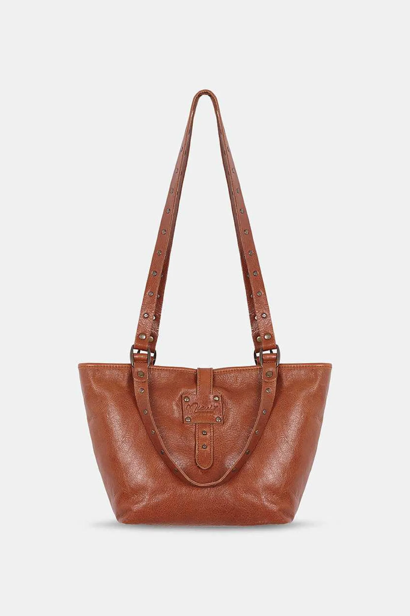 Mujer MICUIR Bolsos Icónicos-Capazo Pequeno Cuero
