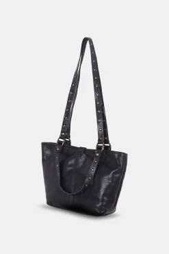 Mujer MICUIR Bolsos Icónicos-Capazo Pequeno Negro