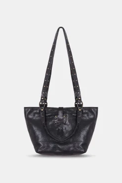 Mujer MICUIR Bolsos Icónicos-Capazo Pequeno Negro