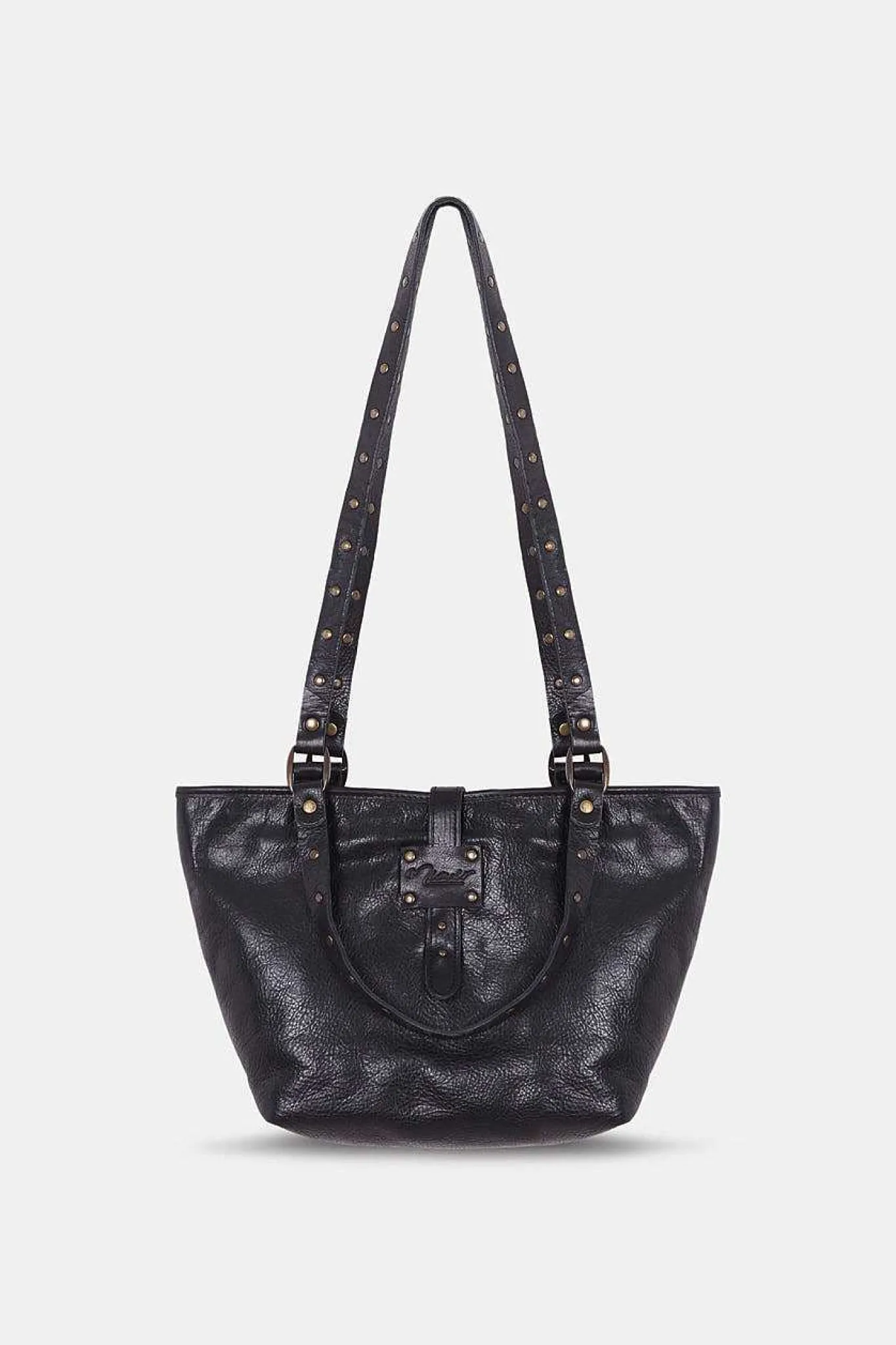 Mujer MICUIR Bolsos Icónicos-Capazo Pequeno Negro