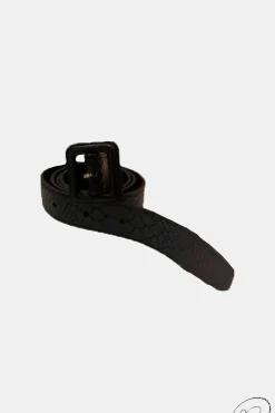Mujer MICUIR Cinturones-Cinturon Anita Snake Negro