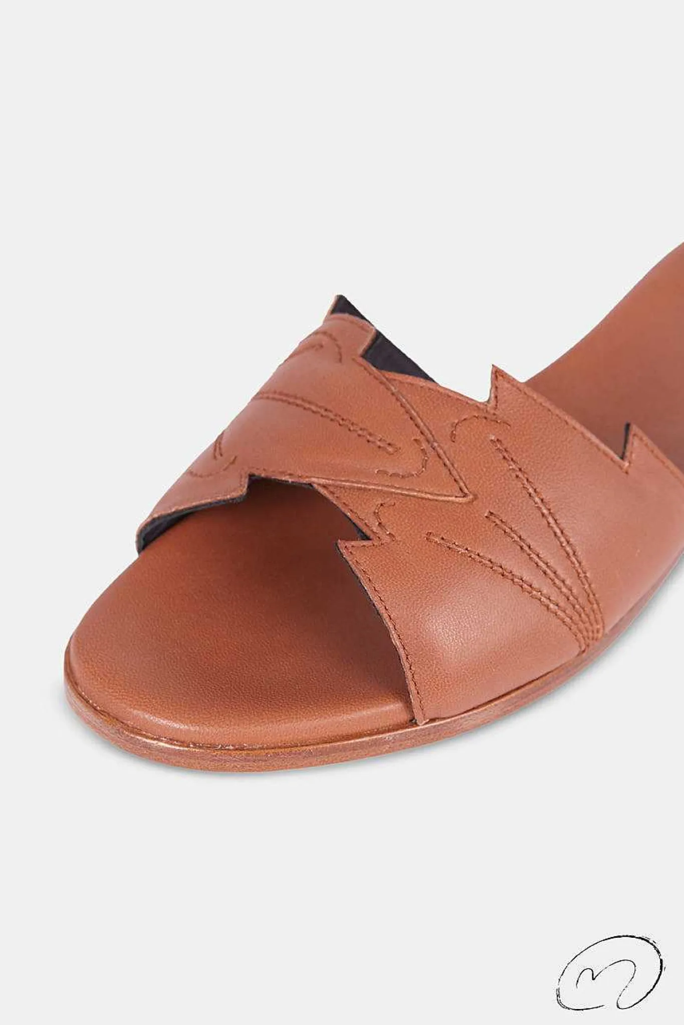 Mujer MICUIR Sandalias Planas-Cleo Cuero 2Cm