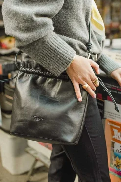Mujer MICUIR Bolsos Medianos-Emanuelle Bag Negro