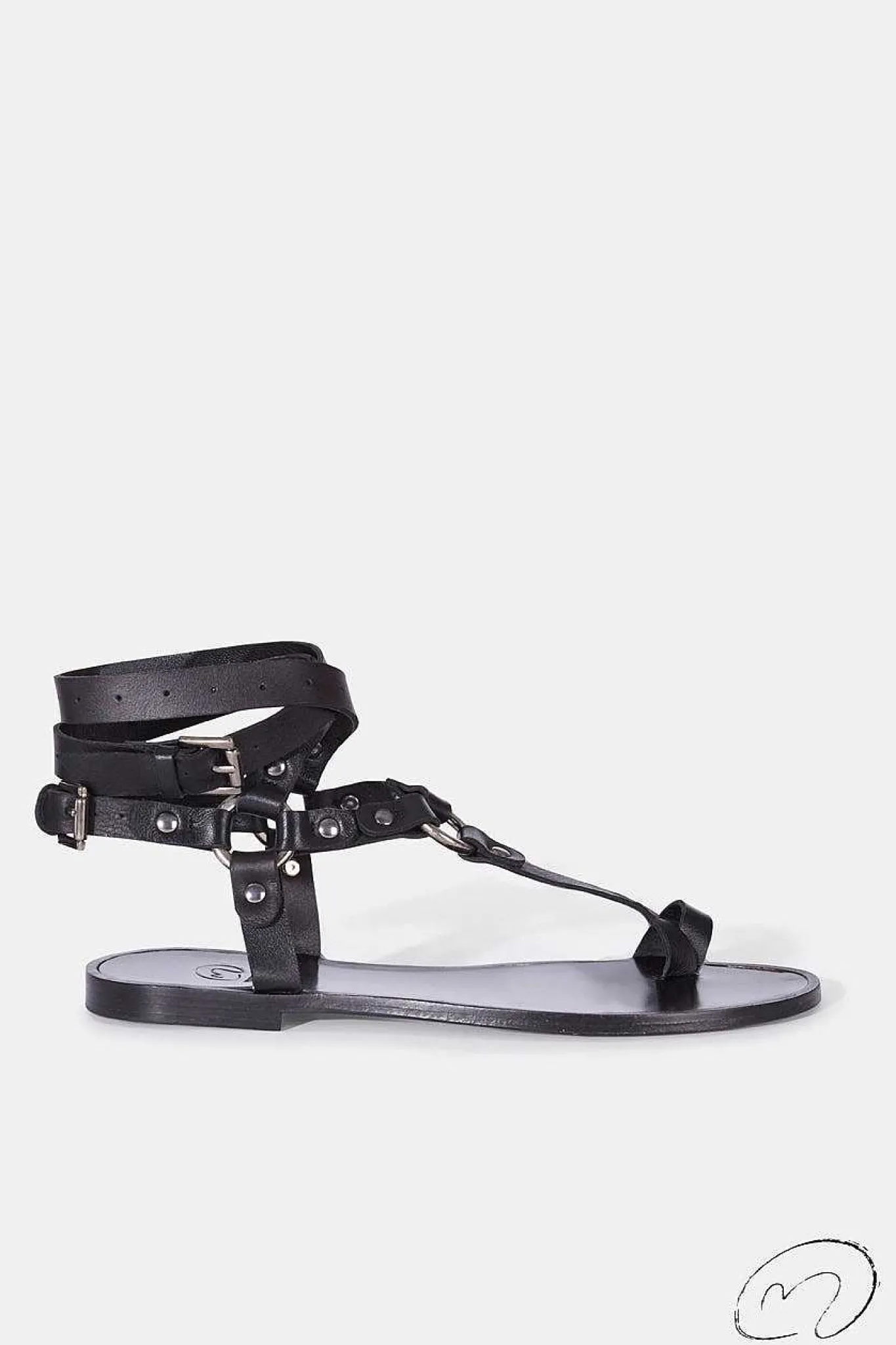 Mujer MICUIR Esclavas-Esclavas Negro